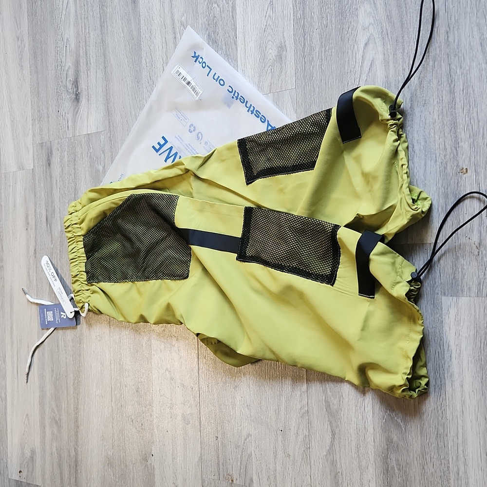 Brand new romwe cargo pants mesh pocket green color size small